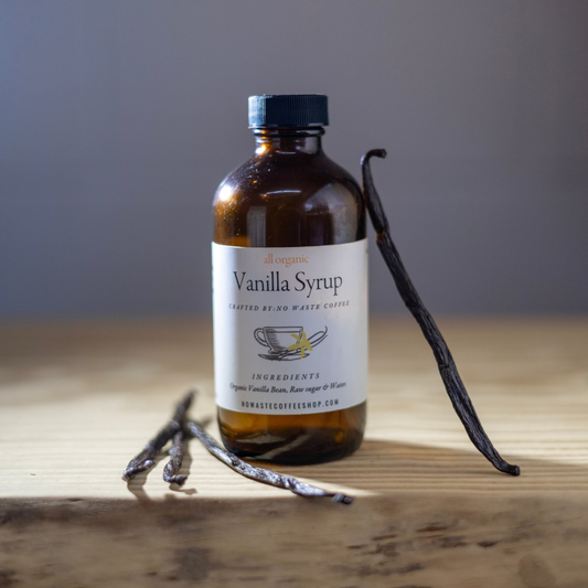 Vanilla Syrup Bottle